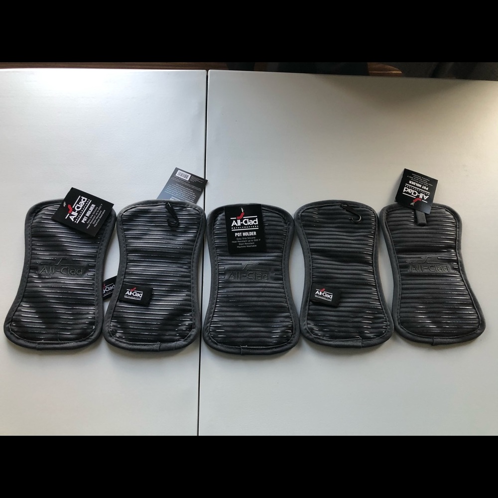 Set of 6 All Clad Silicone Pot Holders